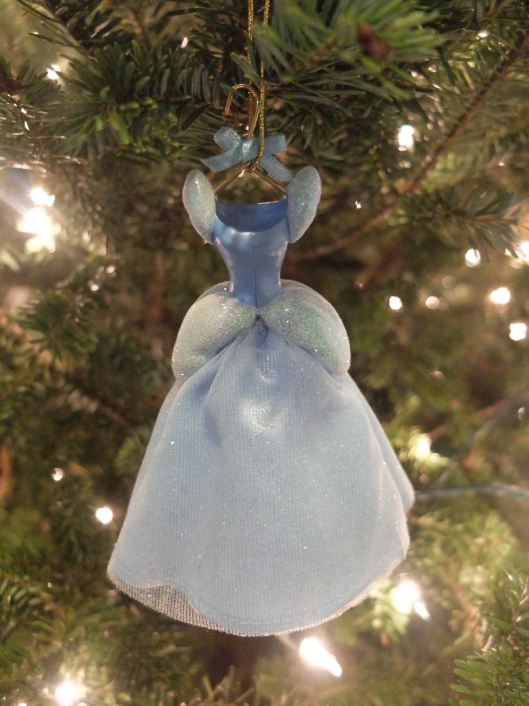 Disney Holiday Ornament - Alice in Wonderland Glitter Dress